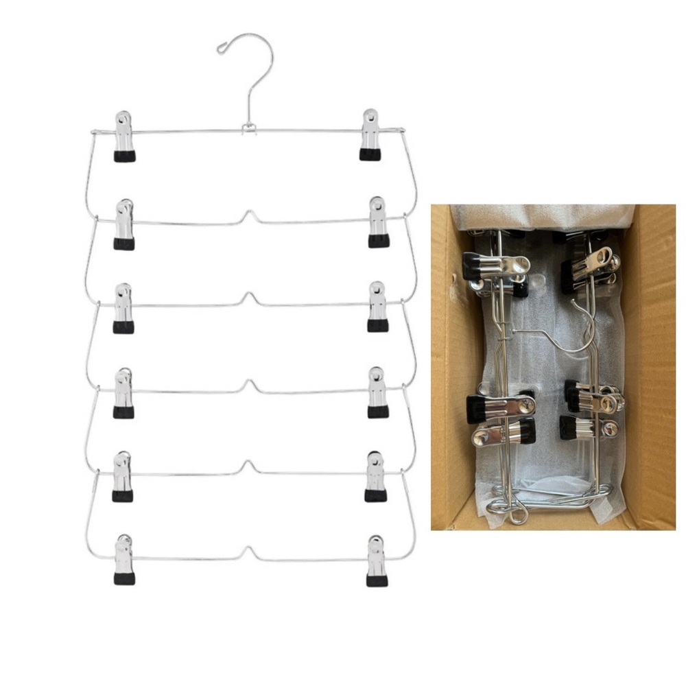 6 tier hanger - 4 piece set